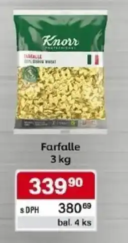 Qanto Knorr Farfalle nabídka