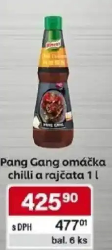 Qanto Knorr Pang Gang omáčka chilli a rajčata nabídka