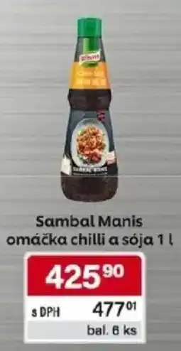 Qanto Knorr Sambal Manis omáčka chilli a sója nabídka