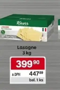 Qanto Knorr Lasagne nabídka
