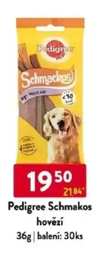 Qanto Pedigree Schmakos hovězí nabídka