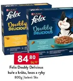 Qanto Felix Doubly Delicious kuře a krůta, losos a ryby nabídka