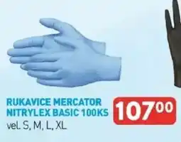 Qanto Rukavice mercator nitrylex basic nabídka