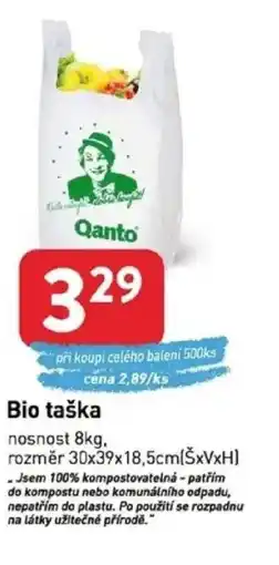 Qanto Bio taška nabídka
