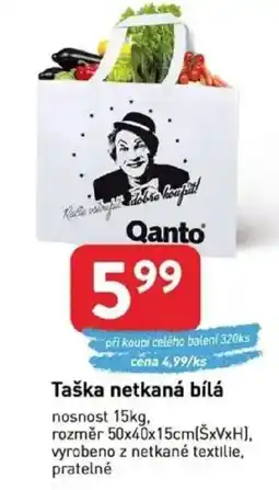 Qanto Taška netkaná bílá nabídka