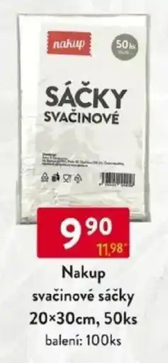 Qanto Nakup svačinové sáčky nabídka