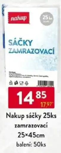 Qanto Nakup sáčky zamrazovací nabídka