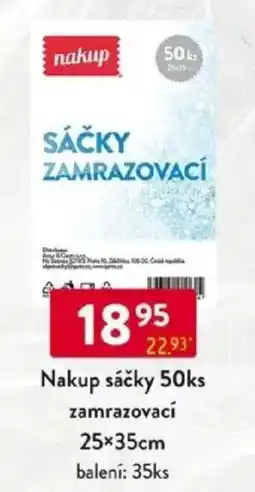 Qanto Nakup sáčky zamrazovací nabídka