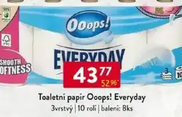 Qanto Toaletní papír Ooops! Everyday nabídka