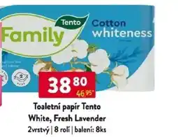 Qanto Toaletní papír Tento White, Fresh Lavender nabídka