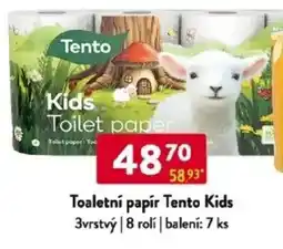 Qanto Toaletní papír Tento Kids nabídka