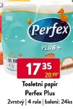 Qanto Toaletní papír Perfex Plus nabídka
