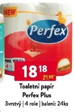 Qanto Toaletní papír Perfex Plus nabídka