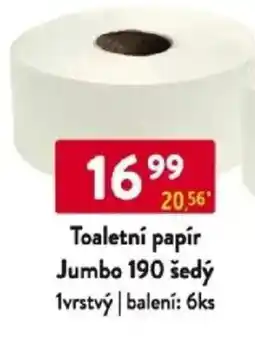 Qanto Toaletní papír Jumbo 190 šedý nabídka