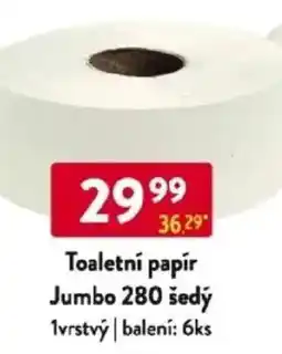 Qanto Toaletní papír Jumbo 280 šedý nabídka