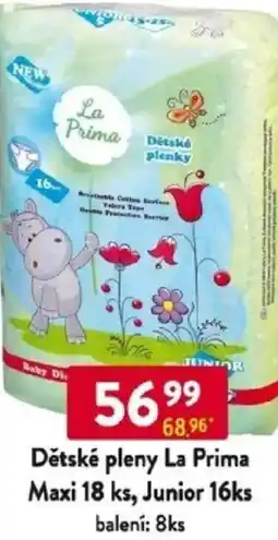 Qanto Dětské pleny La Prima nabídka
