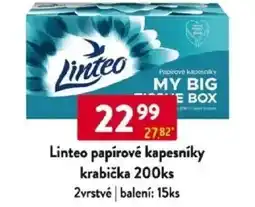 Qanto Linteo papírové kapesníky krabička nabídka
