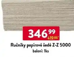 Qanto Ručníky papírové šedé Z-Z 5000 nabídka