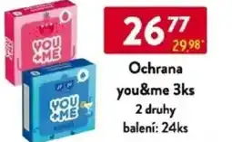 Qanto Ochrana you&me 2 druhy nabídka