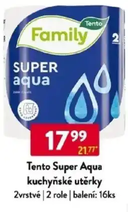 Qanto Tento Super Aqua kuchyňské utěrky nabídka