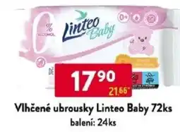Qanto Vlhčené ubrousky Linteo Baby nabídka