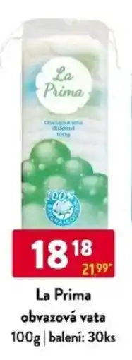 Qanto La Prima obvazová vata nabídka