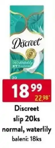 Qanto Discreet slip normal, waterlily nabídka