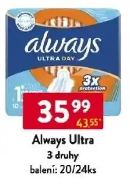Qanto Always Ultra 3 druhy nabídka