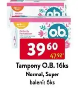 Qanto Tampony O.B. Normal, Super nabídka