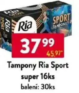 Qanto Tampony Ria Sport super nabídka