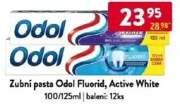 Qanto Zubní pasta Odol Fluorid, Active White nabídka
