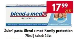 Qanto Zubní pasta Blend a med Family protection nabídka