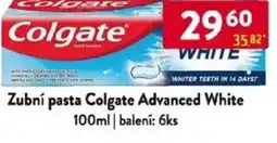 Qanto Zubní pasta Colgate Advanced White nabídka