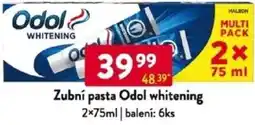 Qanto Zubní pasta Odol whitening nabídka