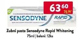 Qanto Zubní pasta Sensodyne Rapid Whitening nabídka