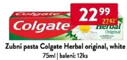 Qanto Zubní pasta Colgate Herbal original, white nabídka