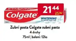 Qanto Zubní pasta Colgate zubní pasta nabídka