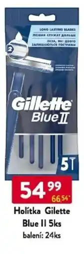 Qanto Holítka Gilette Blue II nabídka
