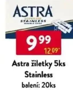 Qanto Astra žiletky Stainless nabídka