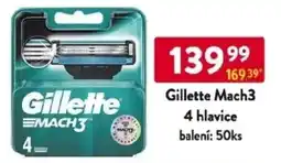 Qanto Gillette Mach3 4 hlavice nabídka