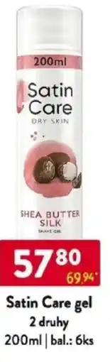 Qanto Satin Care gel 2 druhy nabídka