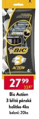 Qanto Bic Action 3 bříté pánské holítko nabídka