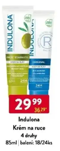 Qanto Indulona Krém na ruce 4 druhy nabídka
