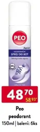Qanto Peo peodorant nabídka