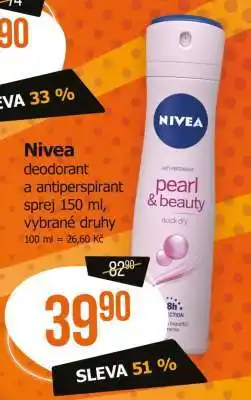 Teta Nivea deodorant a antiperspirant sprej 150 ml nabídka