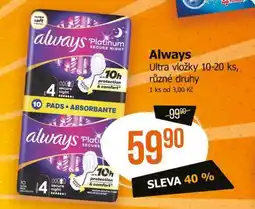 Teta Always ultra vložky nabídka