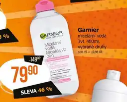 Teta Garnier micelární voda 3v1 400ml, vybrané druhy nabídka
