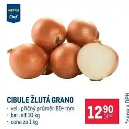 Makro CIBULE ŽLUTÁ GRANO nabídka