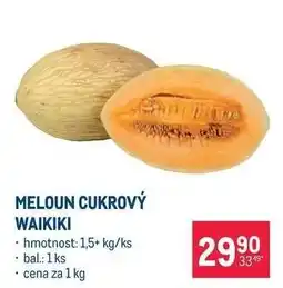 Makro MELOUN CUKROVÝ WAIKIKI nabídka