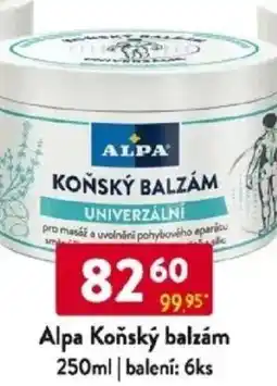 Qanto Alpa Koňský balzám nabídka